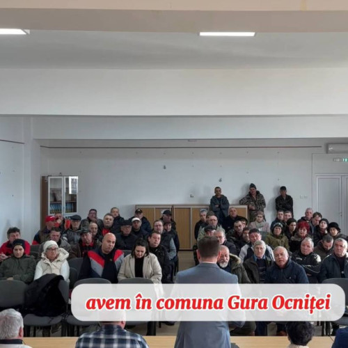 Primarul comunei Gura Ocnitei, întâlniri cu localnicii pentru a discuta problemele comunității