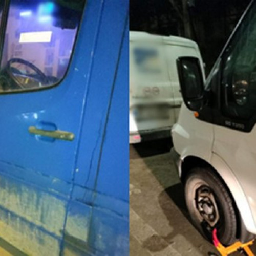 Poliția Locală din Botoșani blochează vehicule parcate ilegal