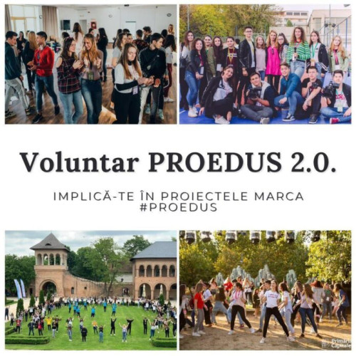 Primăria Capitalei redeschide înscrierile pentru "Voluntar PROEDUS 2.0", program dedicat elevilor