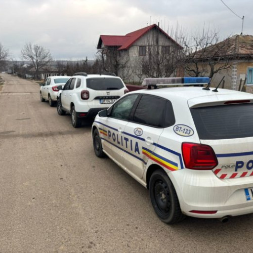 Poliția din Flămânzi a efectuat percheziții la un suspect de violență