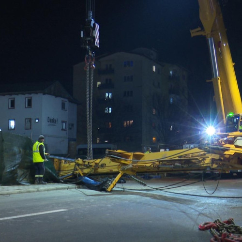 Incident pe un șantier de construcții din Roman