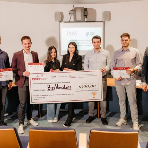 Finala competiției "Business Models Open Innovation 2024" a avut loc la Universitatea "Alexandru Ioan Cuza" din Iași