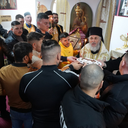 Rugăciuni și bunuri pentru persoanele private de libertate la Penitenciarul din Galați