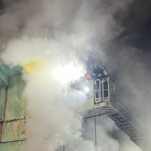 Incendiu la o firma de componente auto din Selimbar