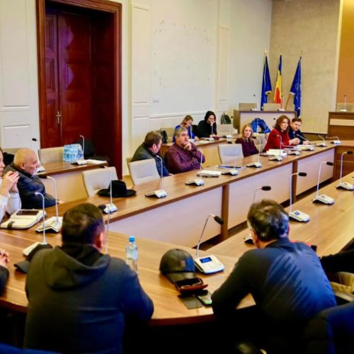 Ședință de lucru la Consiliul Județean Bacău pentru transportul public județean