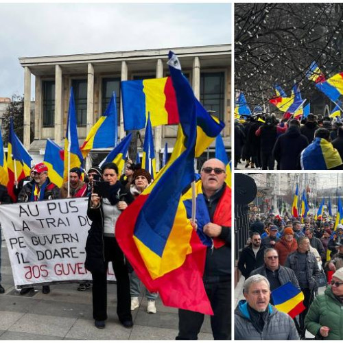 Protest al Alianței pentru Unirea Românilor în Bacău