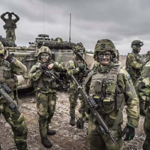 Suedia trimite 600 de soldați în Letonia pentru a susține securitatea frontierei cu Rusia