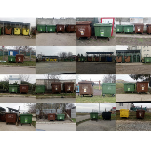 Containerele pentru colectarea deșeurilor, amplasate în locații accesibile