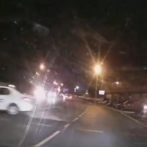 Accident rutier în zona Gării din Cluj-Napoca din cauza neacordării de prioritate