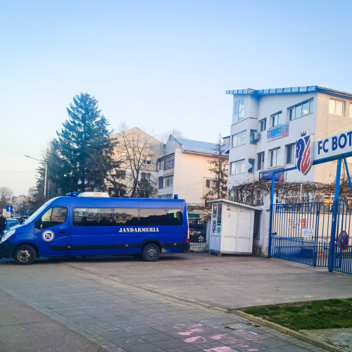 Meciul F.C. Botoșani - CFR Cluj, cu măsuri de siguranță stricte