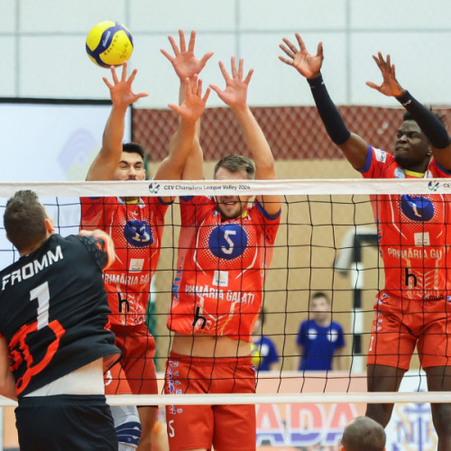 Dinamo București învinge CSM Arcada Galați în meciul din Divizia A1 de volei masculin