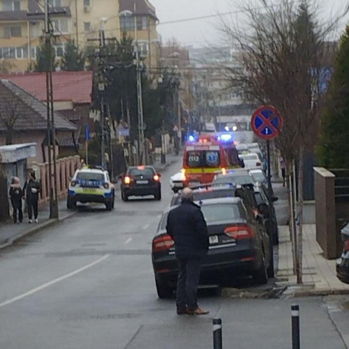 Accident pe strada Siretului din Cluj-Napoca