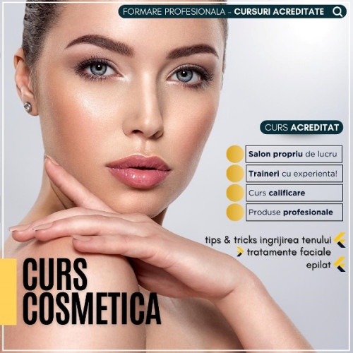Curs de calificare în cosmetică la Profesional New Consult în 2025