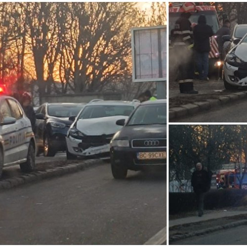 Accident rutier pe strada Gării fără victime