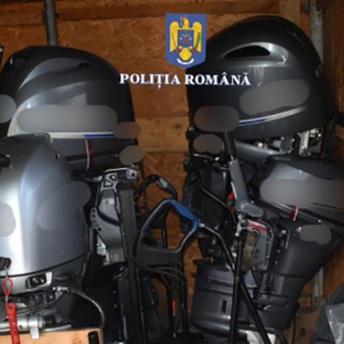 Operațiune împotriva furtului de motoare de ambarcațiuni în Călărași