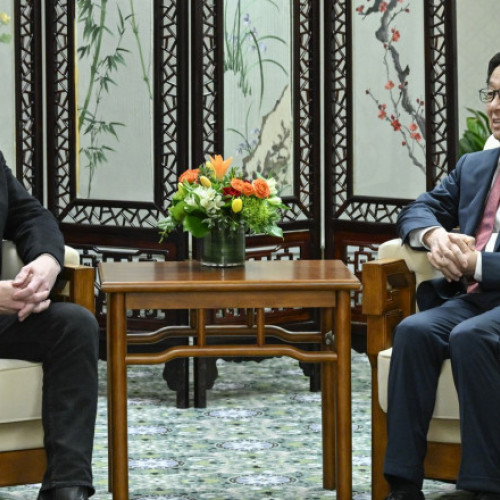 Vicepreședintele Chinei, Han Zheng, se întâlnește cu Elon Musk și oameni de afaceri americani