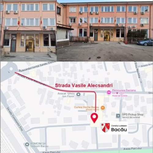 Sediul Consiliului Județean Bacău se va muta temporar