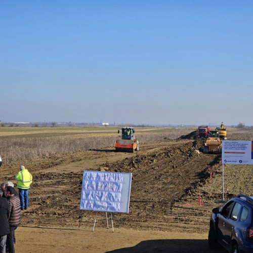 Lucrările la Centura orașului Găești au început