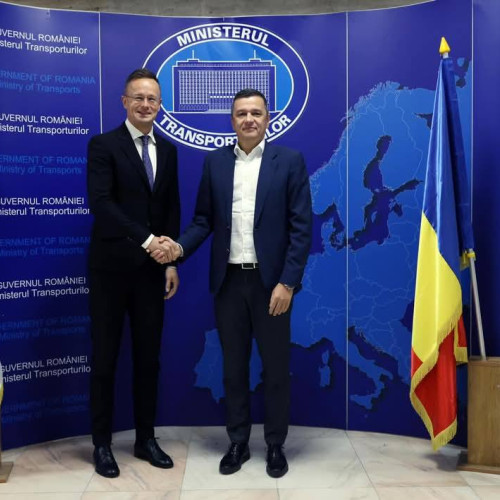 Sorin Grindeanu și oficialul ungar Peter Szijjarto discută noi puncte de trecere a frontierei
