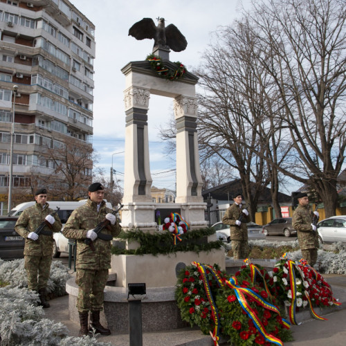 Comemorarea celor 12 galateni căzuți în luptele din ianuarie 1918