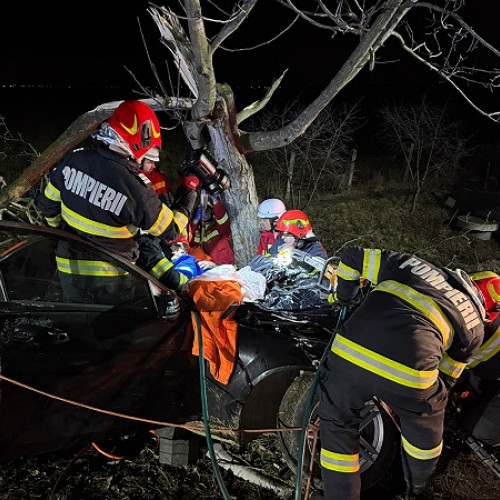 Accident rutier grav în localitatea Decebal