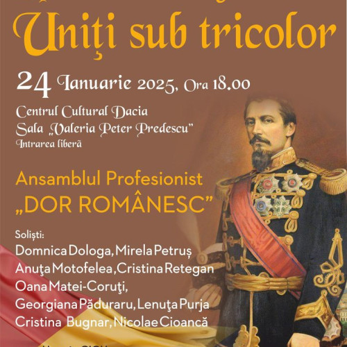 Spectacol dedicat aniversării Micii Uniri la Sala "Valeria Peter Predescu"