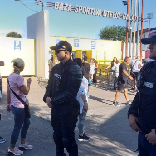 Intervențiile jandarmilor din Galați în 2023: amenzi de aproape 500.000 de lei pentru tulburarea ordinii publice