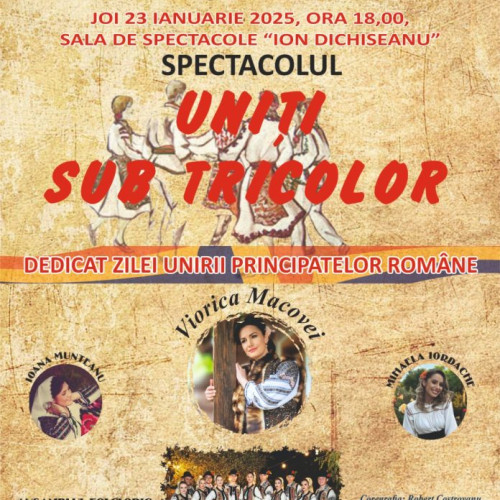 Spectacol dedicat Unirii Principatelor Române la Adjud