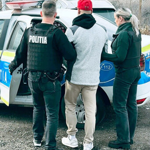 Capturat un tânăr cu mandat de executare a pedepsei în Vulcan