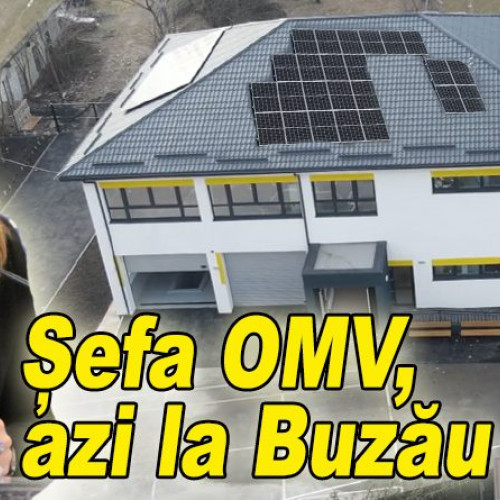 Sefa OMV Petrom, Christina Verchere, inaugurează o investiție de 1,3 milioane euro la Liceul Tehnologic din Vernesti