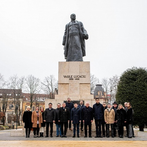 Comemorarea lui Vasile Lucaciu la 173 de ani de la naștere