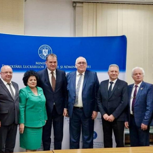 Primarul Constantin Stroe a participat la întâlniri cu Guvernul României