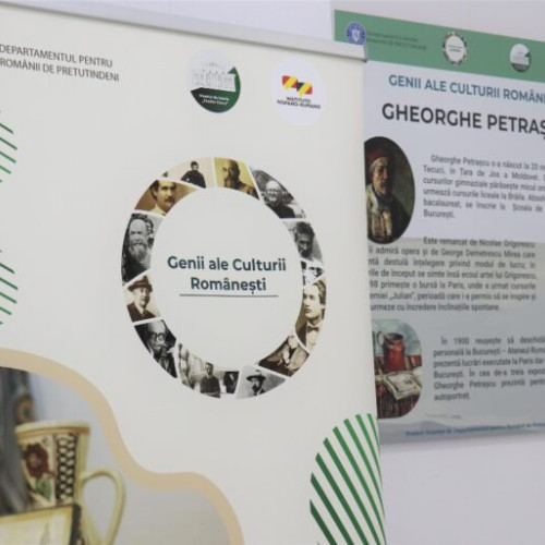 Vernisaj al expoziției „Genii ale culturii române” la Panciu pe 23 ianuarie 2025