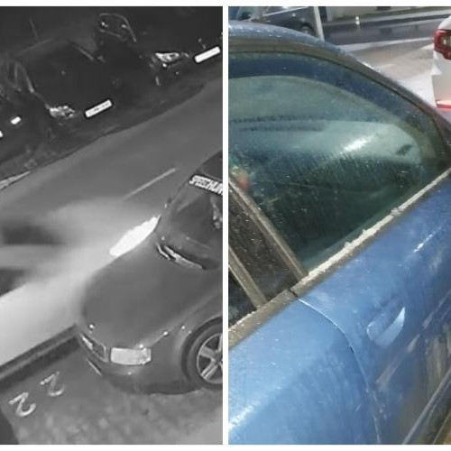 Accident rutier în Cluj: un sofer a găsit maşina distrusă după o parcare regulamentară