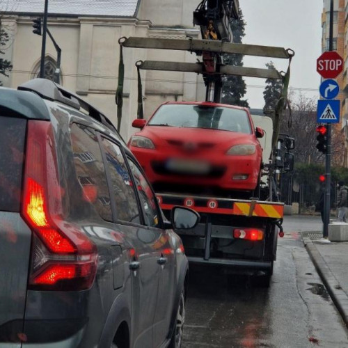 Sofer din Alba, surprins în Cluj după ce mașina i-a fost ridicată
