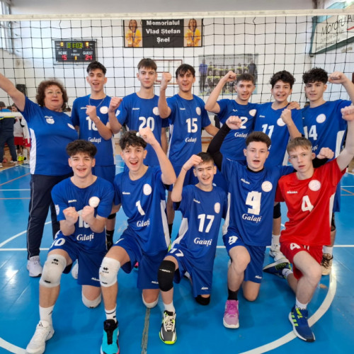 Echipa de cadeți a Galațiului încheie sezonul regulat cu maximum de puncte