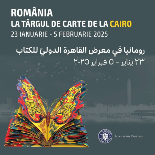 România, prezentă pentru prima dată cu stand național la Târgul Internațional de Carte de la Cairo