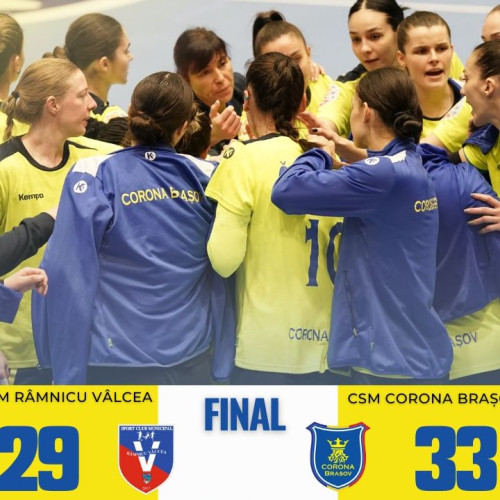 SCM Râmnicu Vâlcea pierde pe teren propriu în fața CSM Corona Brașov