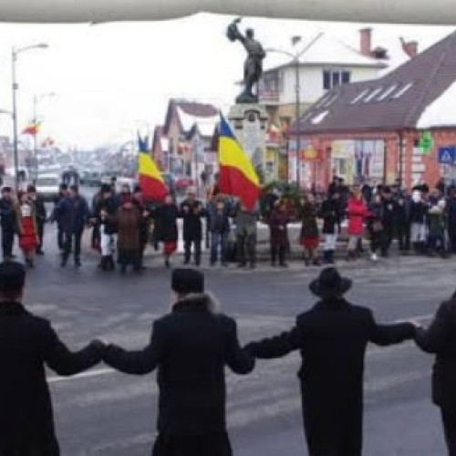 Ceremonii de Ziua Unirii Principatelor la Predeal, Săcele și Râșnov
