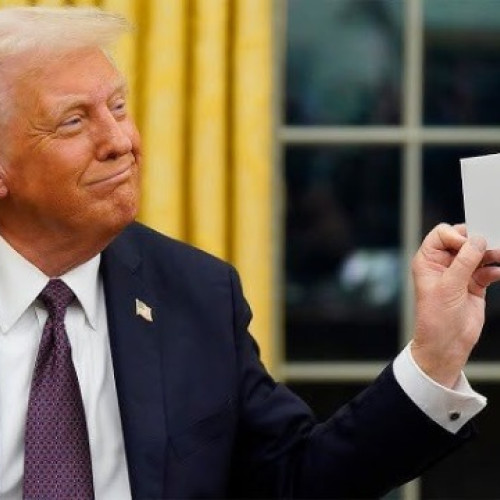 Donald Trump dezvăluie conținutul scrisorii lăsate de Joe Biden în Biroul Oval