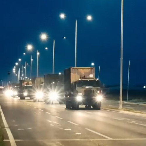 Deplasări de tehnică militară în România pentru exercițiul "STEADFAST DART 25"