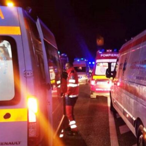 Trei persoane rănite într-un accident pe drumul european 85 la Mărășești