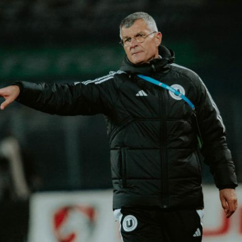 Universitatea Cluj are mari șanse să devină campioană, spune antrenorul Ioan Ovidiu Sabău