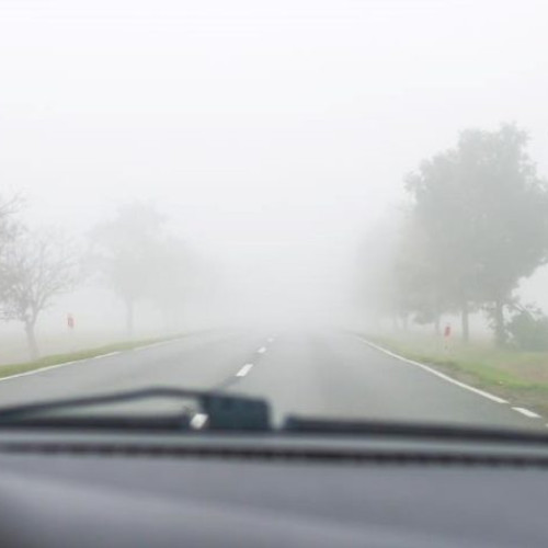 Atentionare meteorologică: cod galben de ceață în Vrancea