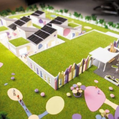 Lucrări de construcție la grădinițe și creșe în Brașov