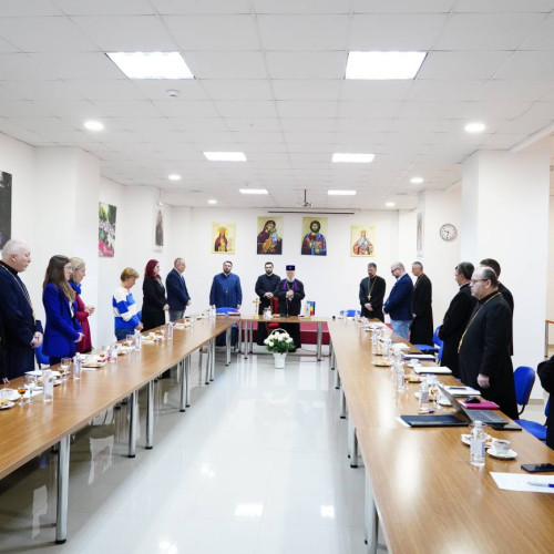 Consiliul Director al Fundației "Catedrala Eroilor" din Târgoviște, în ședință de bilanț