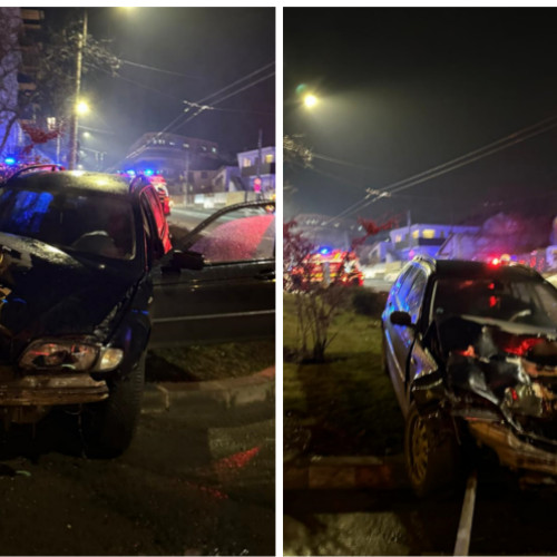 Accident rutier pe strada Fabricii din Cluj-Napoca