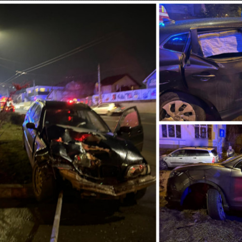 Accident rutier în Cluj-Napoca: două persoane rănite