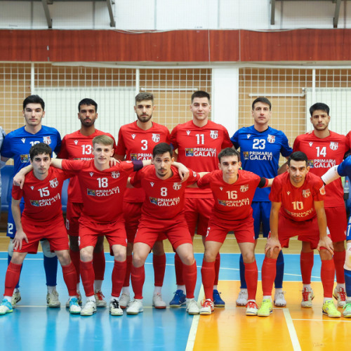 United Galați se menține favorita la câștigarea campionatului la futsal