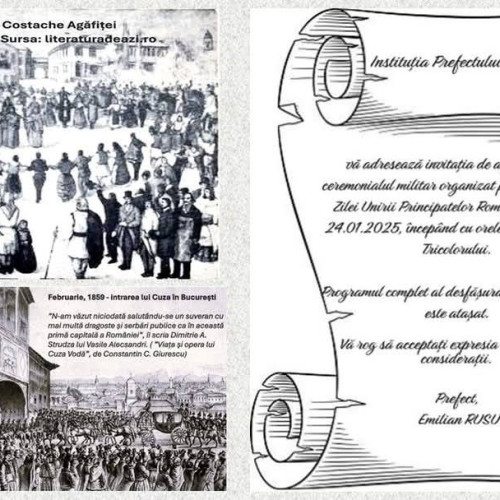 La Târgoviște, Ziua Unirii Principatelor Române, sărbătorită cu solemnitate